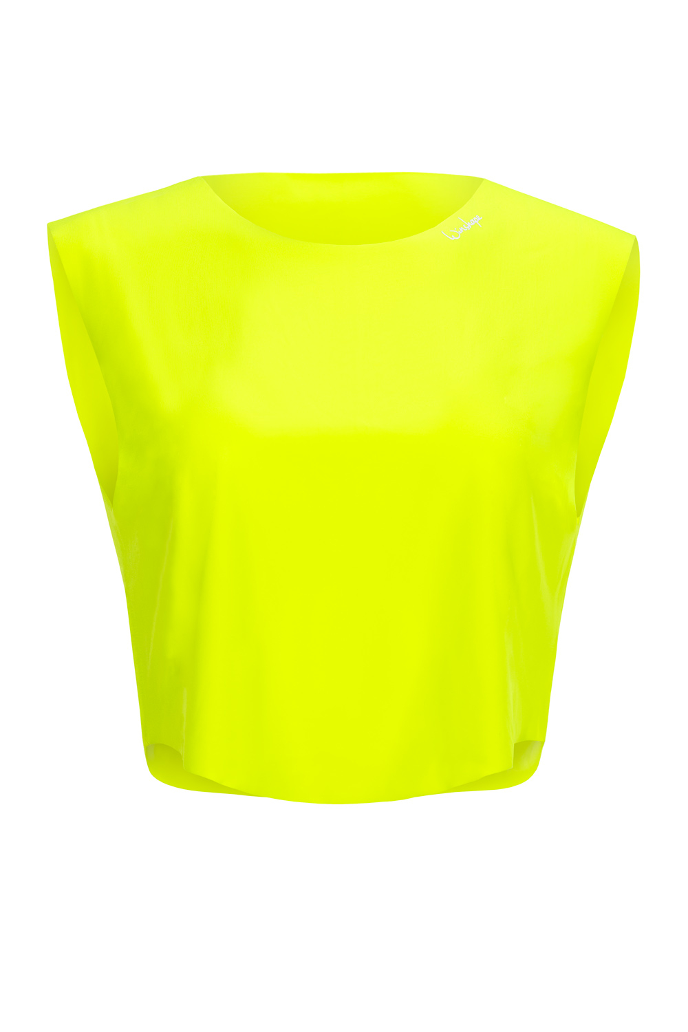 

Спортивная футболка Winshape Functional Light Cropped Top AET115, цвет neon gelb