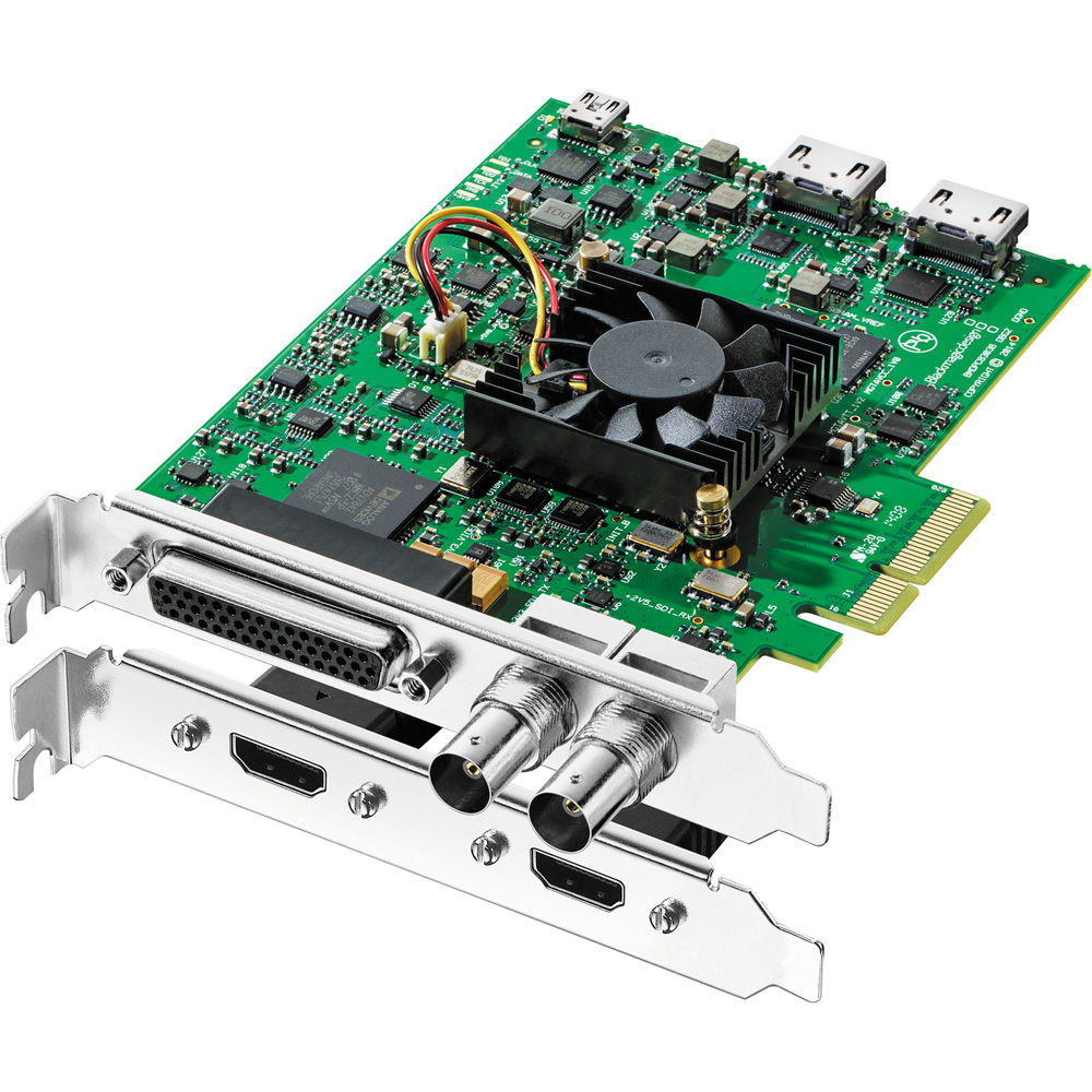 

Плата захвата и воспроизведения Blackmagic Design DeckLink Studio 4K