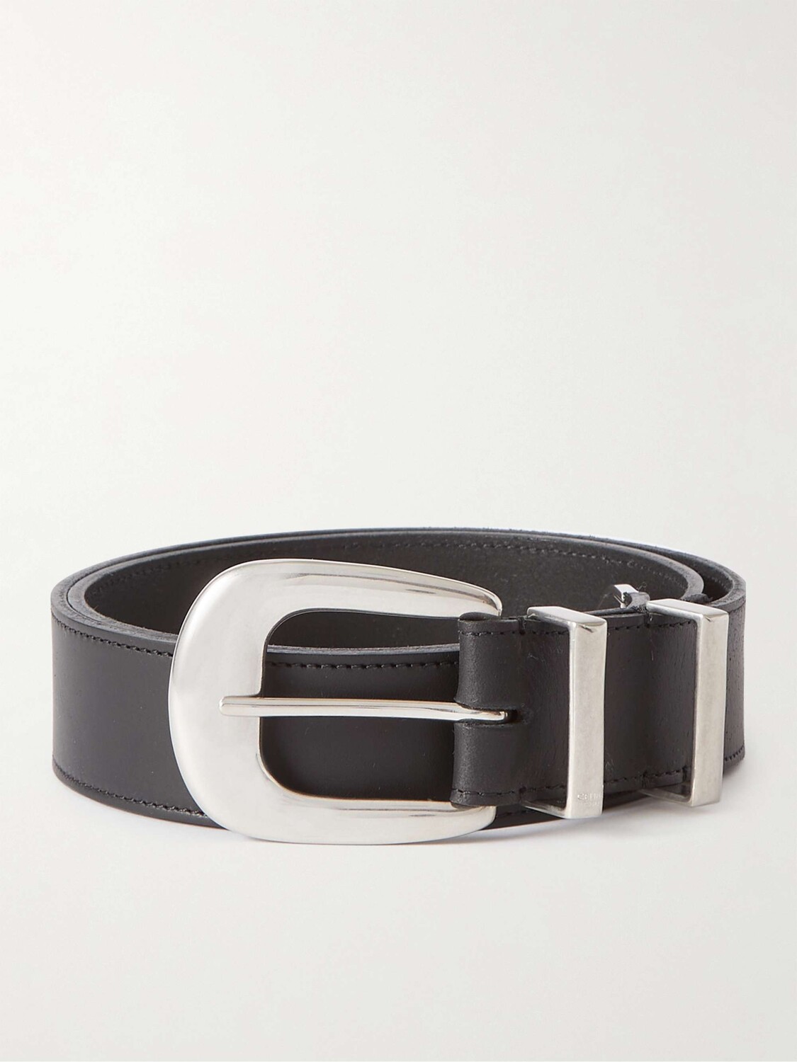 

Кожаный ремень 3,5 см Celine Homme, черный