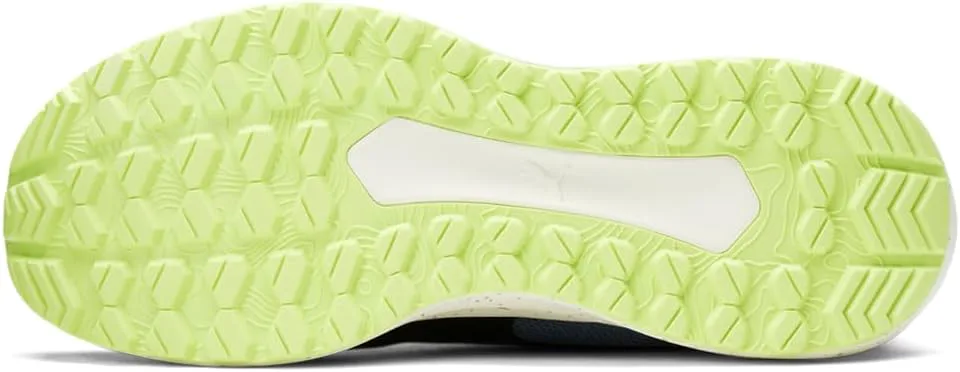 Мужские кроссовки PUMA Twitch Runner Trail Camo для бега - черные, серый/черный/оранжевый — фото 4