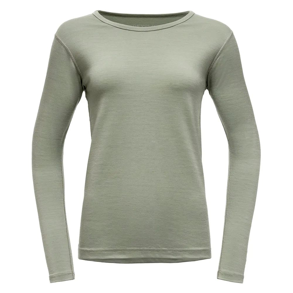 

Лонгслив DEVOLD OF NORWAY Breeze Plus Merino 200, зеленый