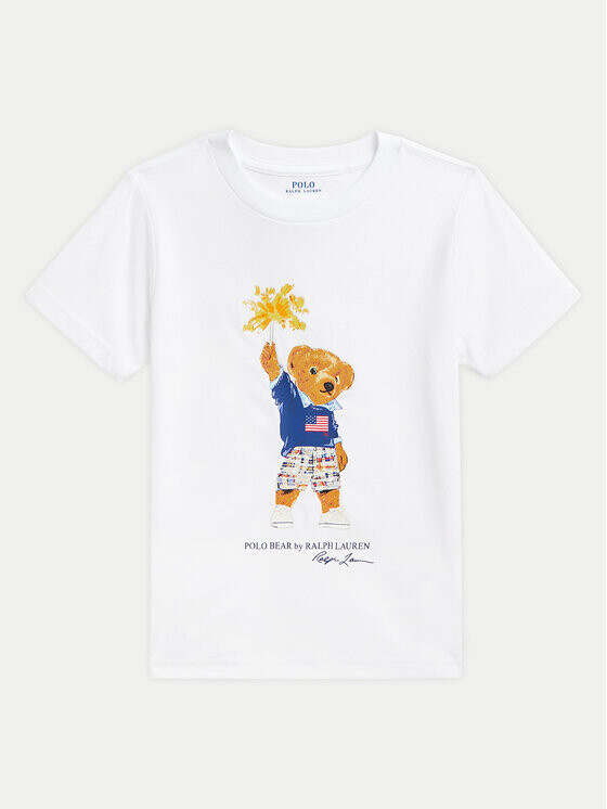 

Футболка стандартного кроя Polo Ralph Lauren, белый