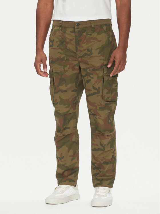 

Брюки прямого кроя 251PA1653CT3502 Aeronautica Militare, зеленый