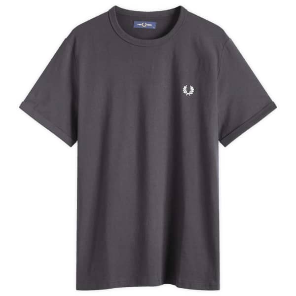 

Футболка Рингера Fred Perry, серый