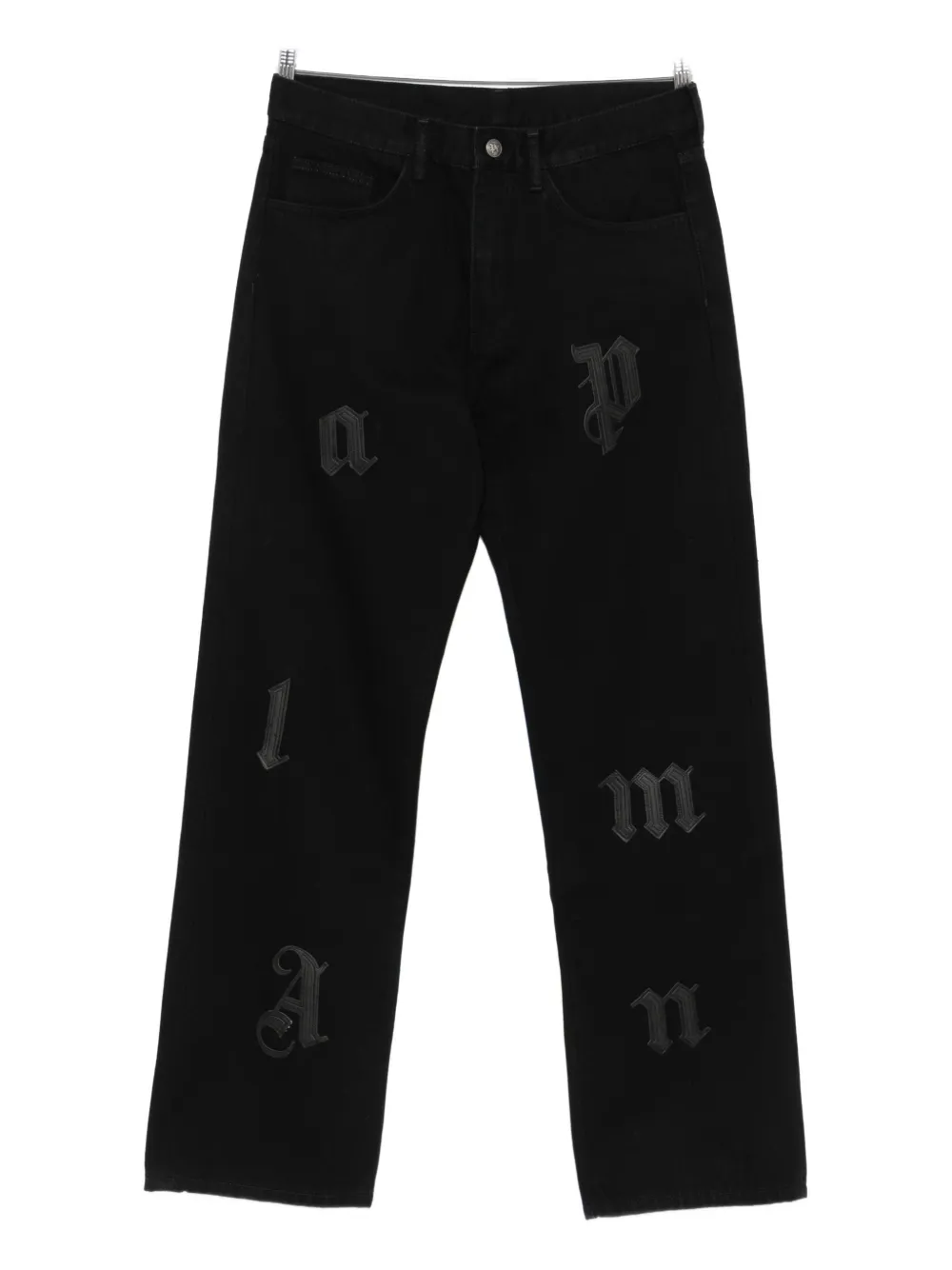 

Джинсы с логотипом PALM ANGELS, черный