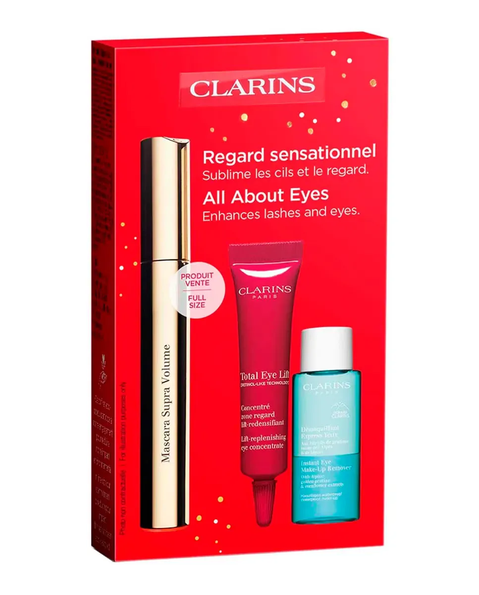 Подарочный набор, Маска Supra Volumen Clarins, Negro — фото 3