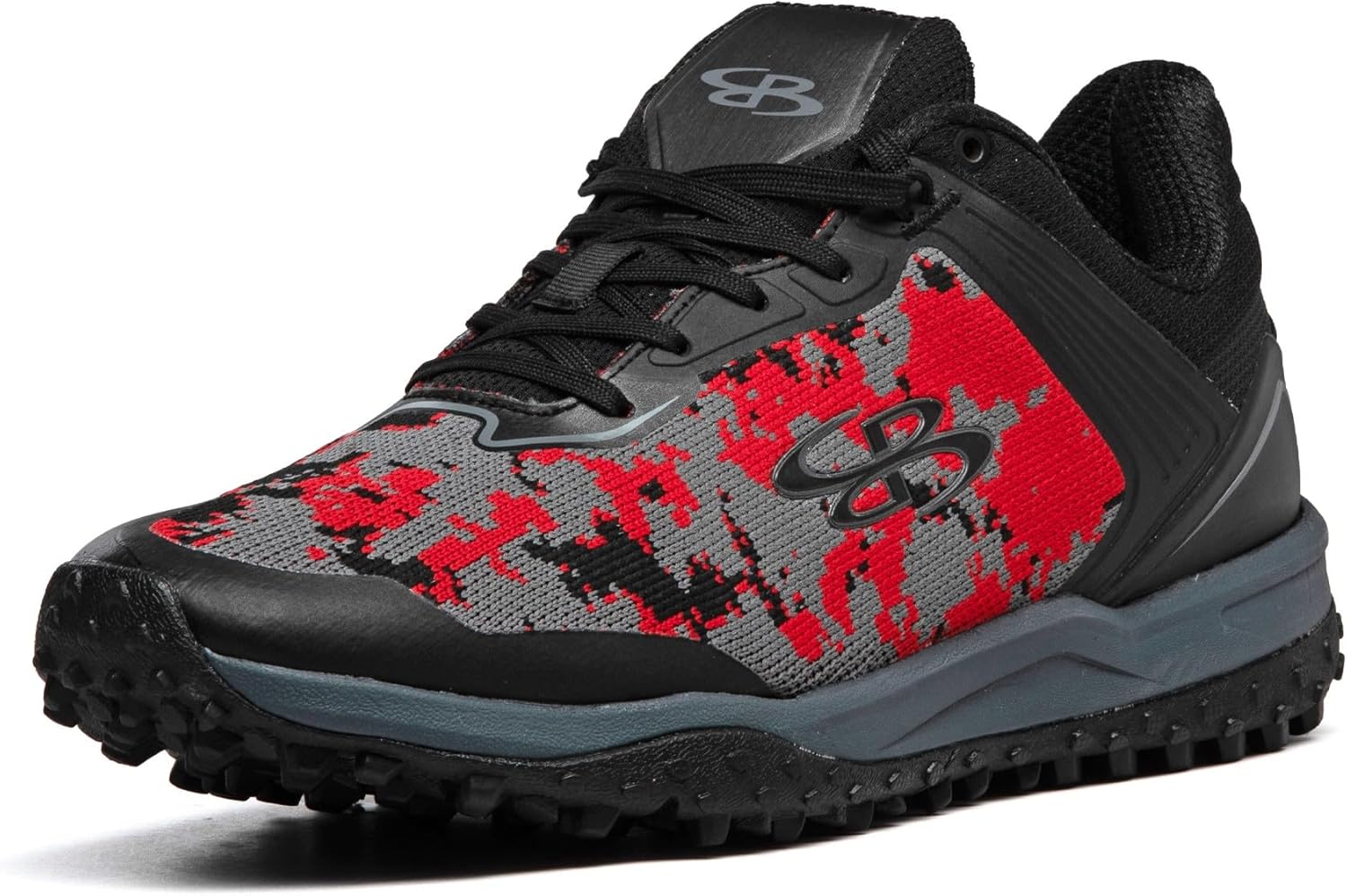 

Мужские кроссовки для газона Boombah Viper Pureknit - Цифровой камуфляж - Различные цветовые варианты - Различные размеры, черный/красный/угольный