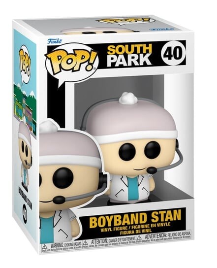 

Funko POP! Южный Парк, коллекционная фигурка, Бойбэнд Стэн, 40 лет.