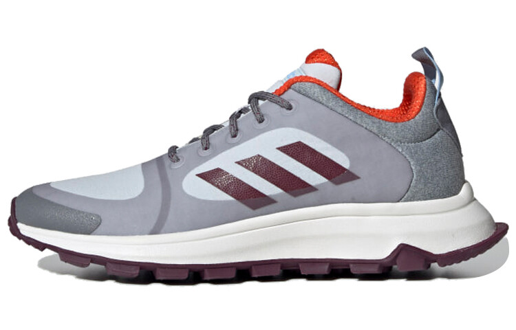 

Кроссовки для бега Response женские с низким верхом серые/фиолетовые Adidas