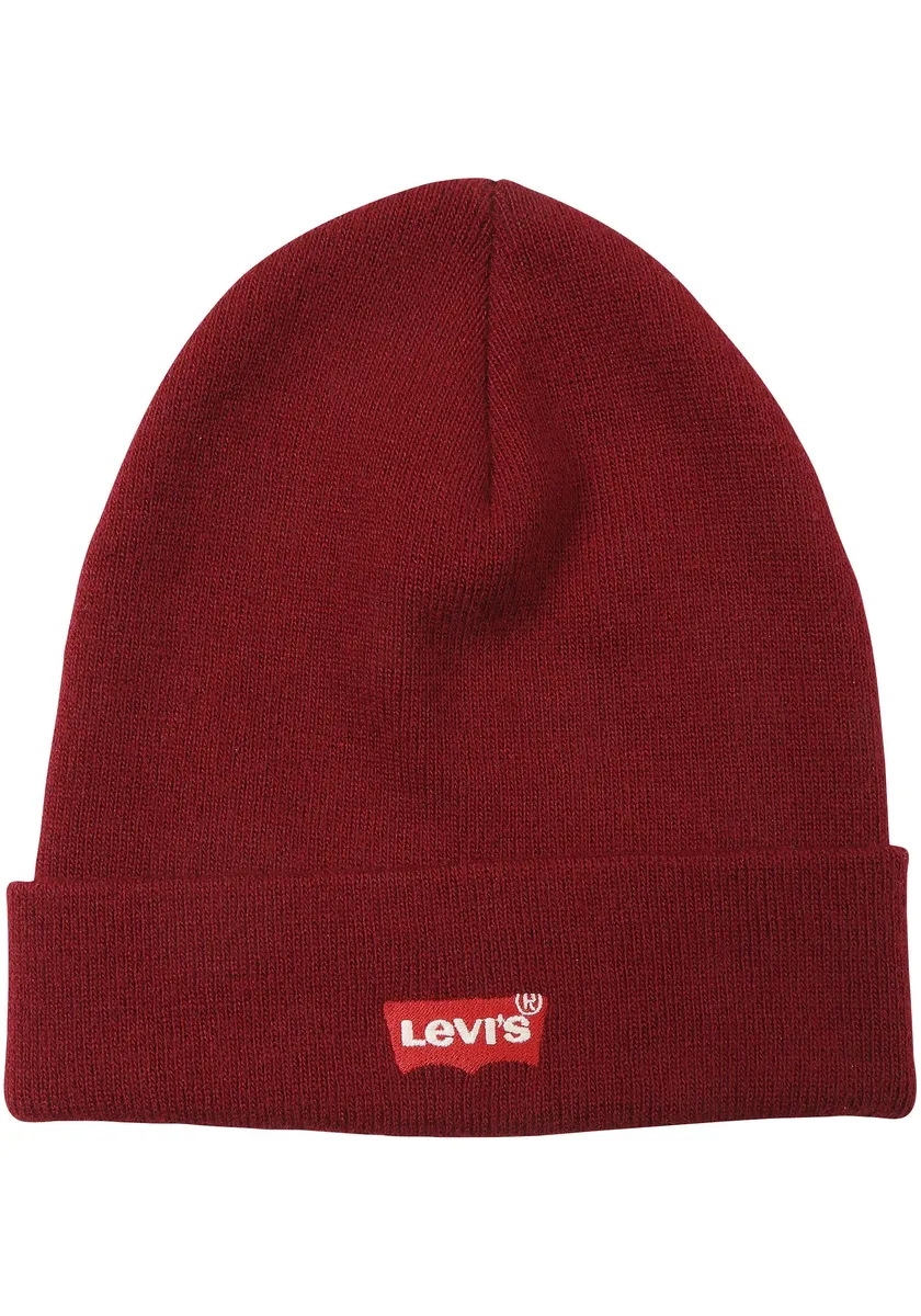 

Шапка Levi's "Beanie Red Betwing" (1 шт.), бордовый