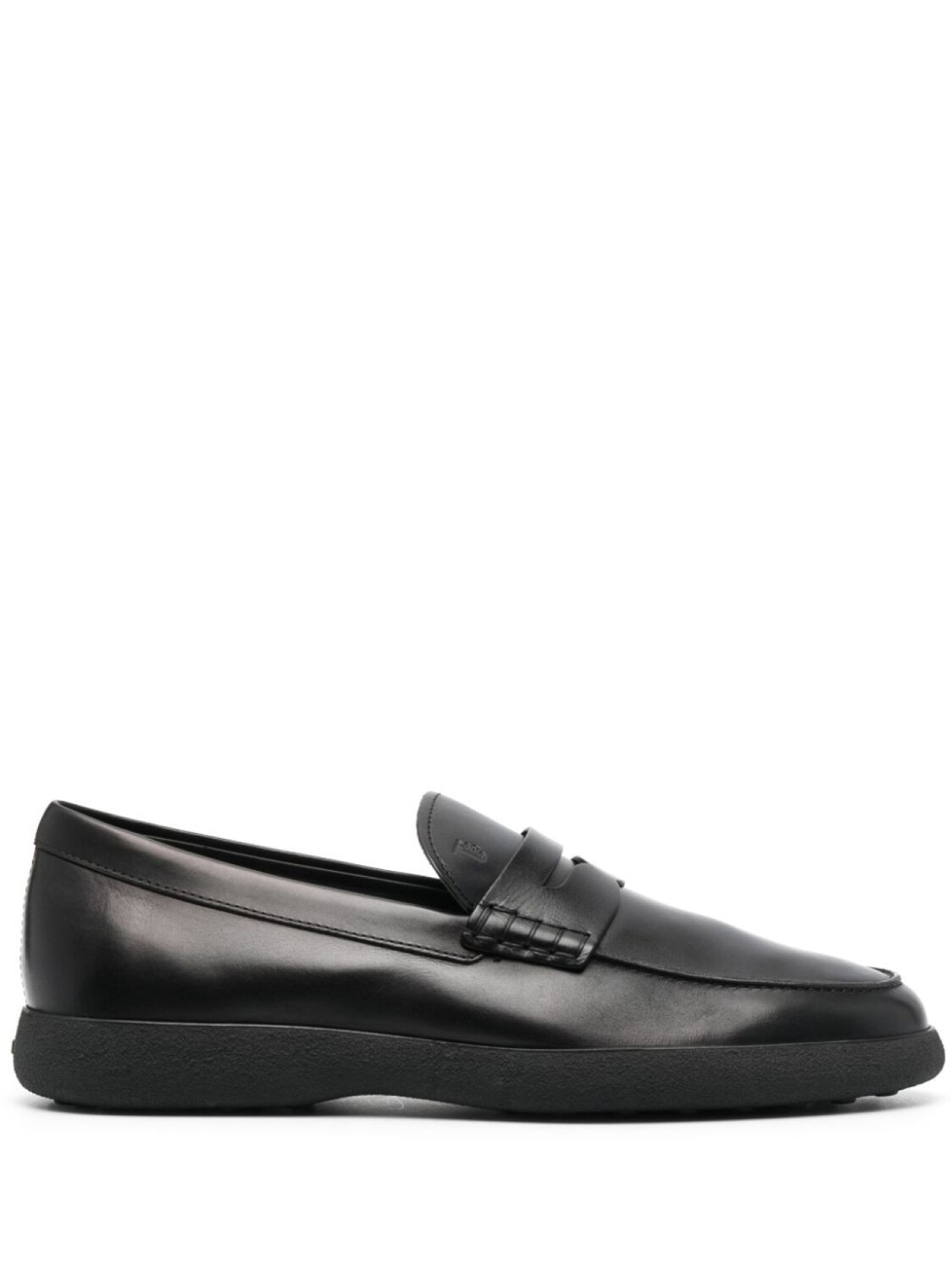 

Tod's лоферы с закругленным носком, черный