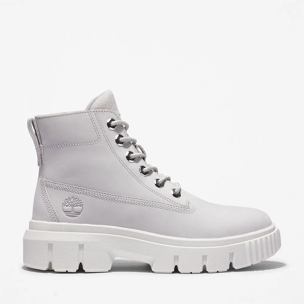 Ботинки Timberland серыйfield Leather, серый — фото 4