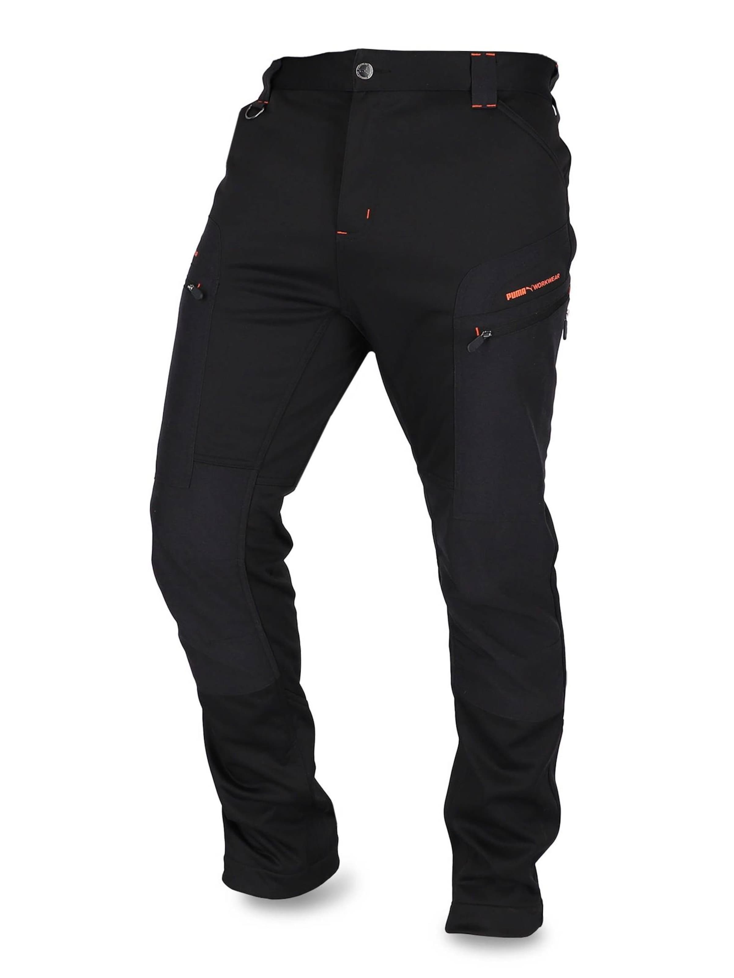 

PUMA Workwear Спортивные штаны Regular 'ProOne Alpine' в неоново-оранжевом цвете