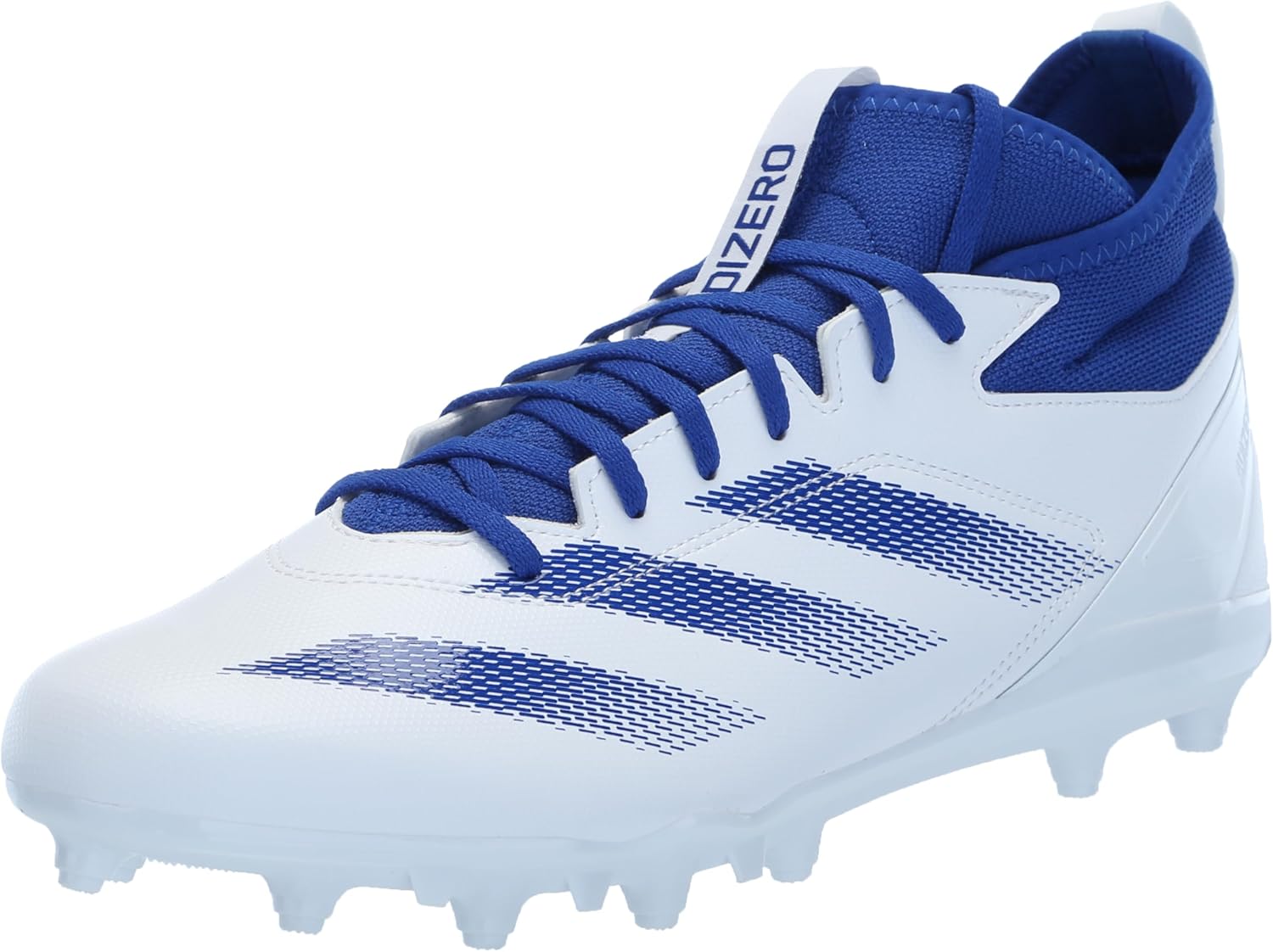 

Мужские кроссовки Adidas Adizero Impact.2 для американского футбола, белый/синий/темно-синий