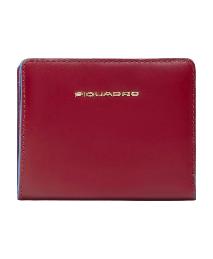 

Небольшой складной кошелек Piquadro, красный