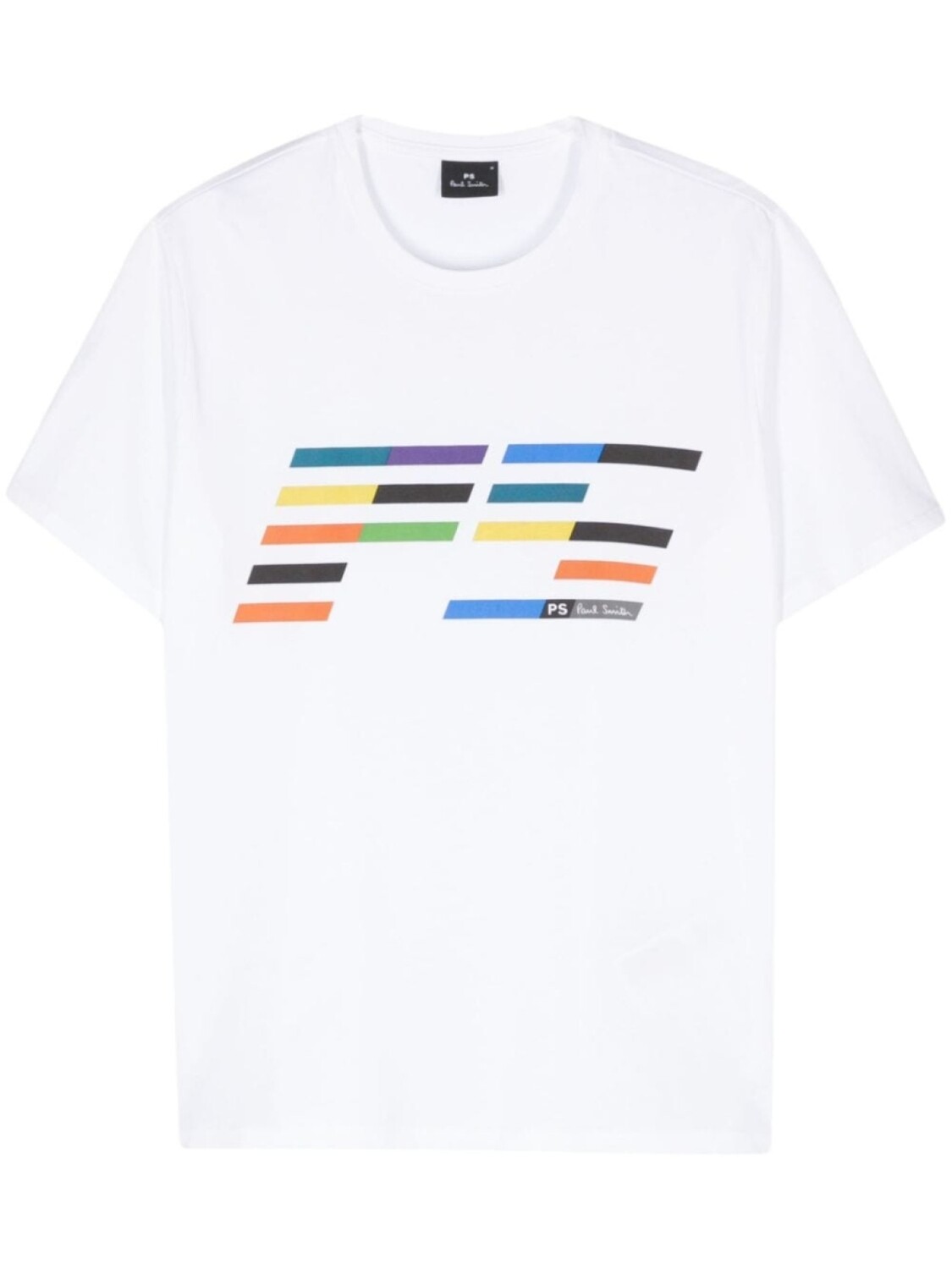 

PS Paul Smith футболка с логотипом Slant, белый
