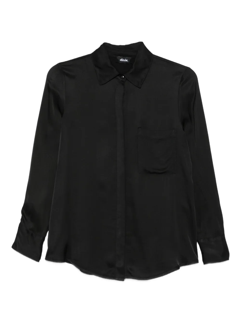 

Рубашка с длинными рукавами и карманами Dixie, черный