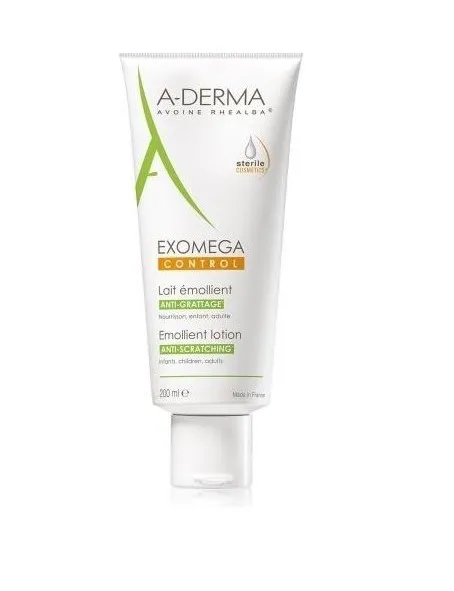 

Aderma Exomega Control Смягчающее молочко 200 мл Успокаивающее средство против раздражения