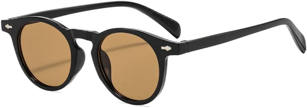 

Солнцезащитные очки с защитой UV400 | Маленькие заклепки конфетных цветов, леопардовый принт | для женщин и мужчин, для занятий спортом на открытом воздухе и вождения DSVIGF, Black Tea