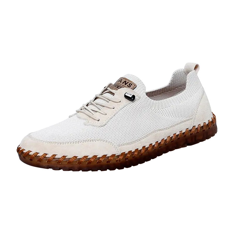 

LEXON Мужские повседневные кеды Low Top бежевые, цвет Beige