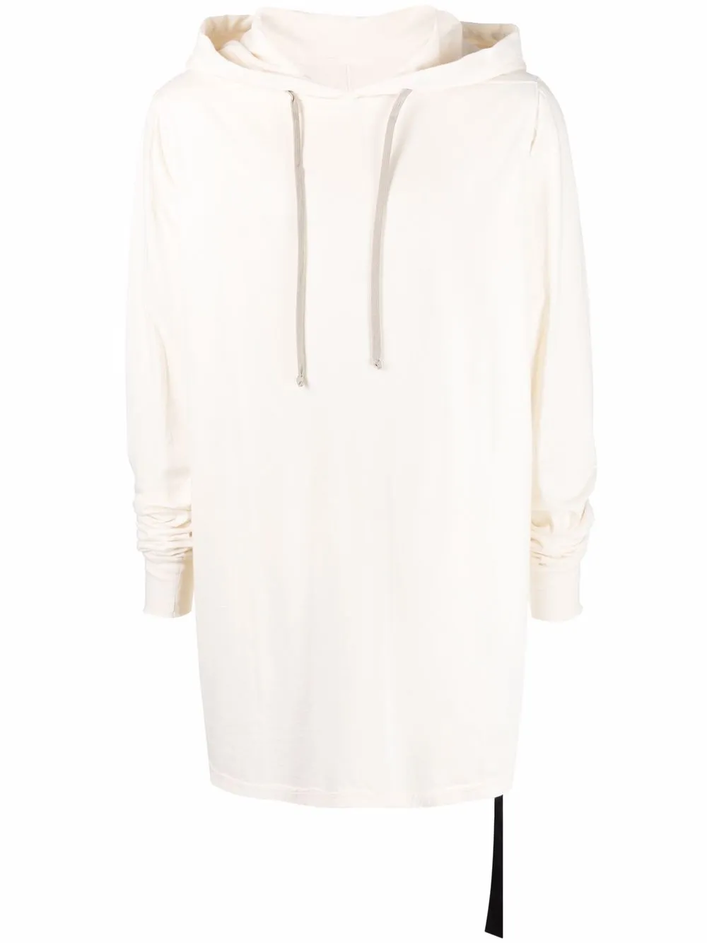 

Худи с кулиской Rick Owens DRKSHDW, нейтральный
