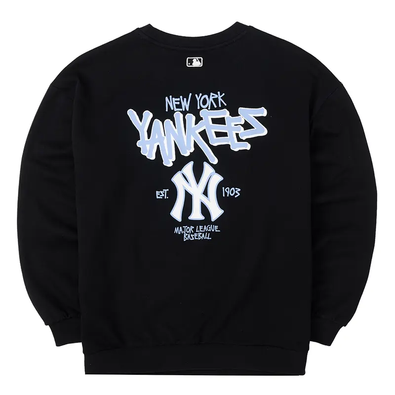 MLB KIDS Свитшот New York Yankees Black для детей 3-7 лет — фото 3