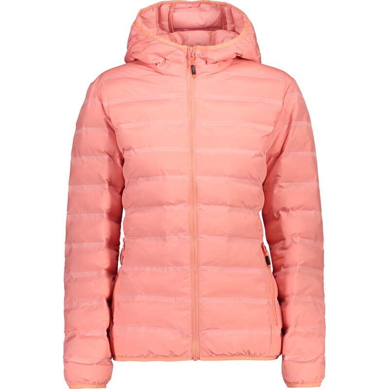 

Куртка женская с капюшоном и фиксатором Cmp, цвет flamingo