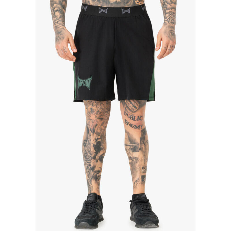

Спортивные шорты Tapout, цвет schwarz/grün/grün