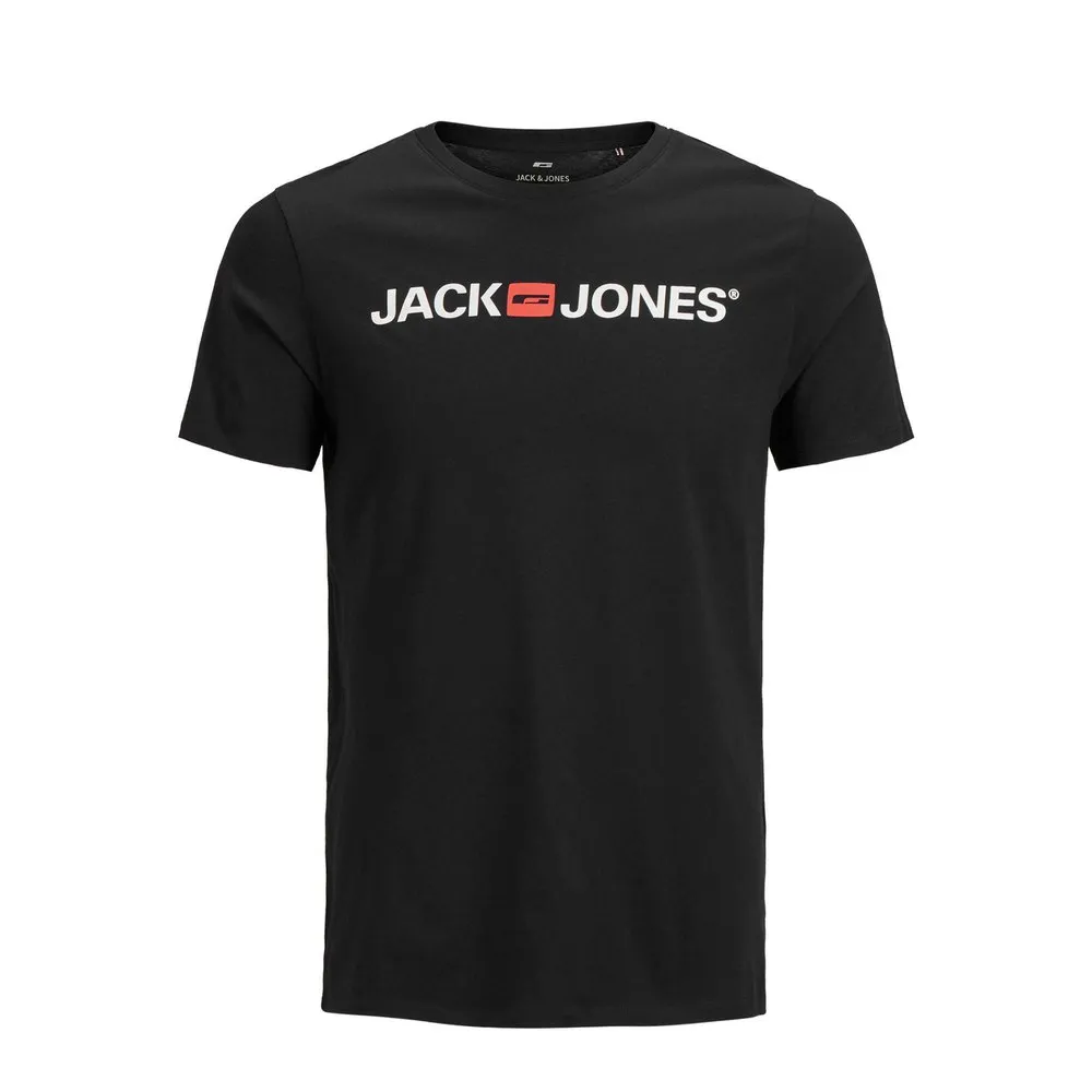 

Футболка Jack & Jones Large Size Corp Logo, черный