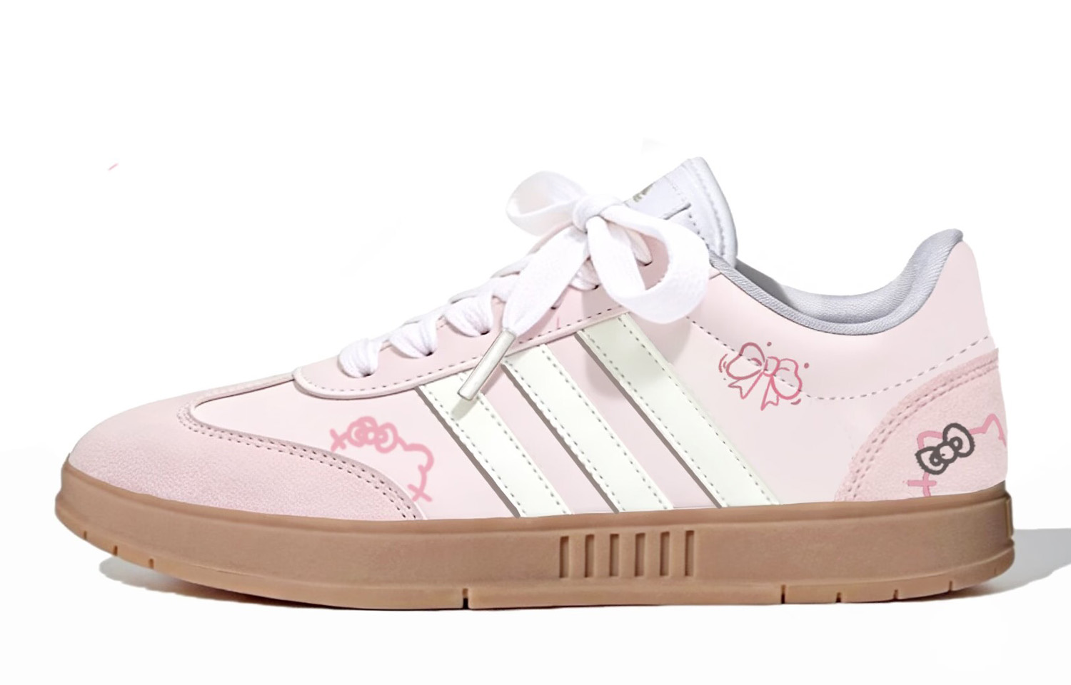 

Adidas GRADAS Maris Sal Bubbles, сладкая кошка, устойчивые к истиранию и скольжению низкие кроссовки для скейтбординга Unisex Pink