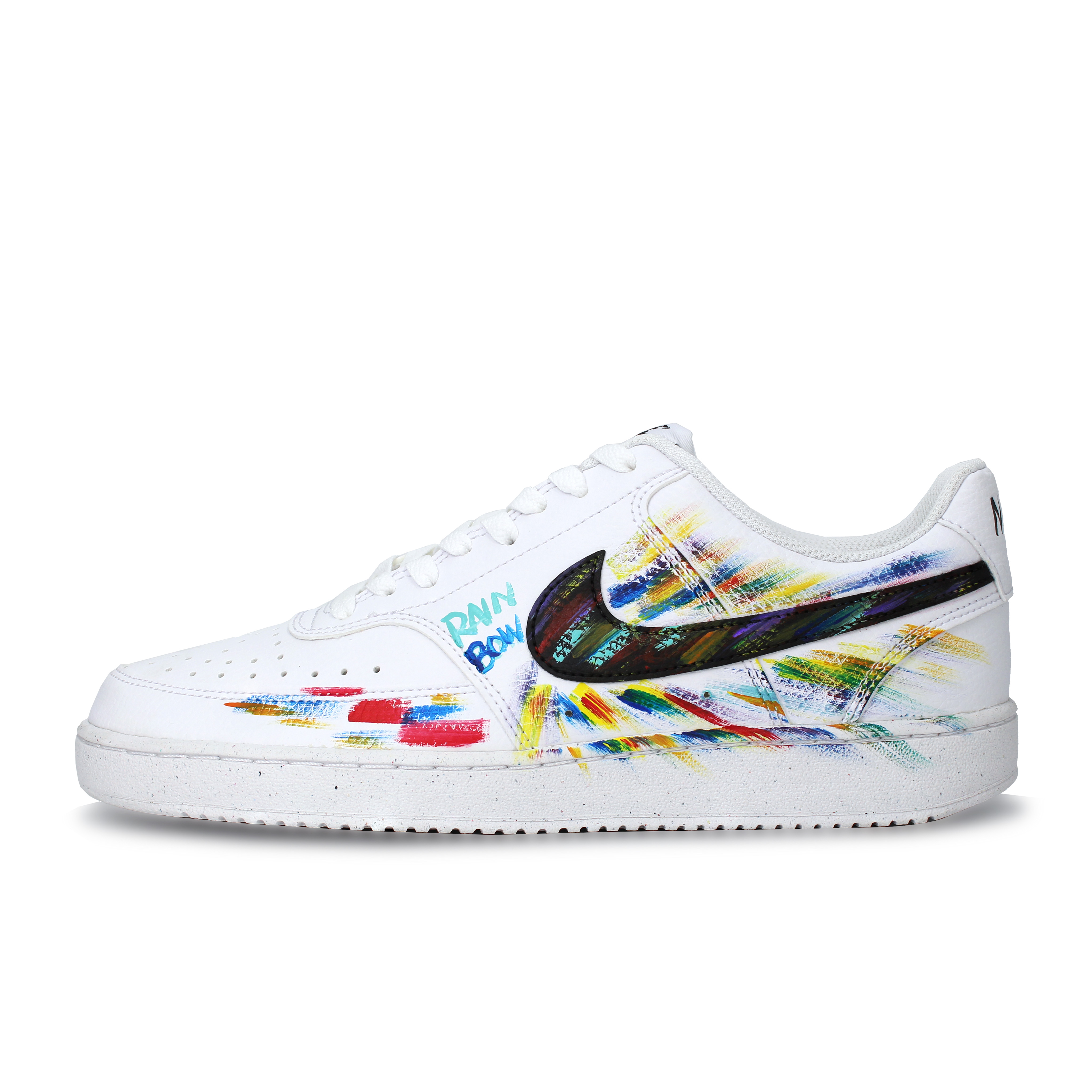 

Nike Кроссовки для скейтбординга Court Vision 1, мужские, низкие, красные, желтые, синие, черные