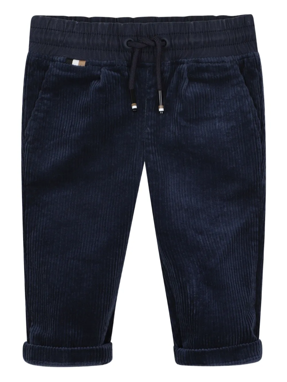 

Вельветовые брюки BOSS Kidswear, синий