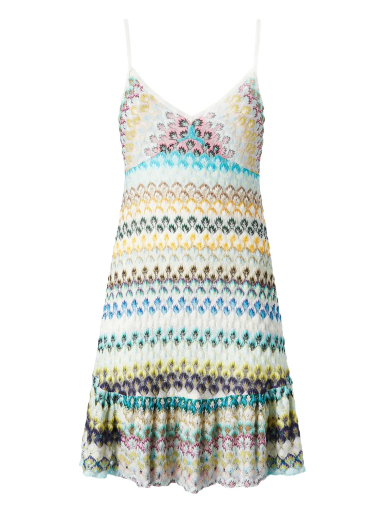 

Вязаное мини-платье Missoni, синий