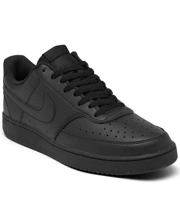 

Мужские повседневные кроссовки Court Vision Low Next Nature от Finish Line Nike, черный
