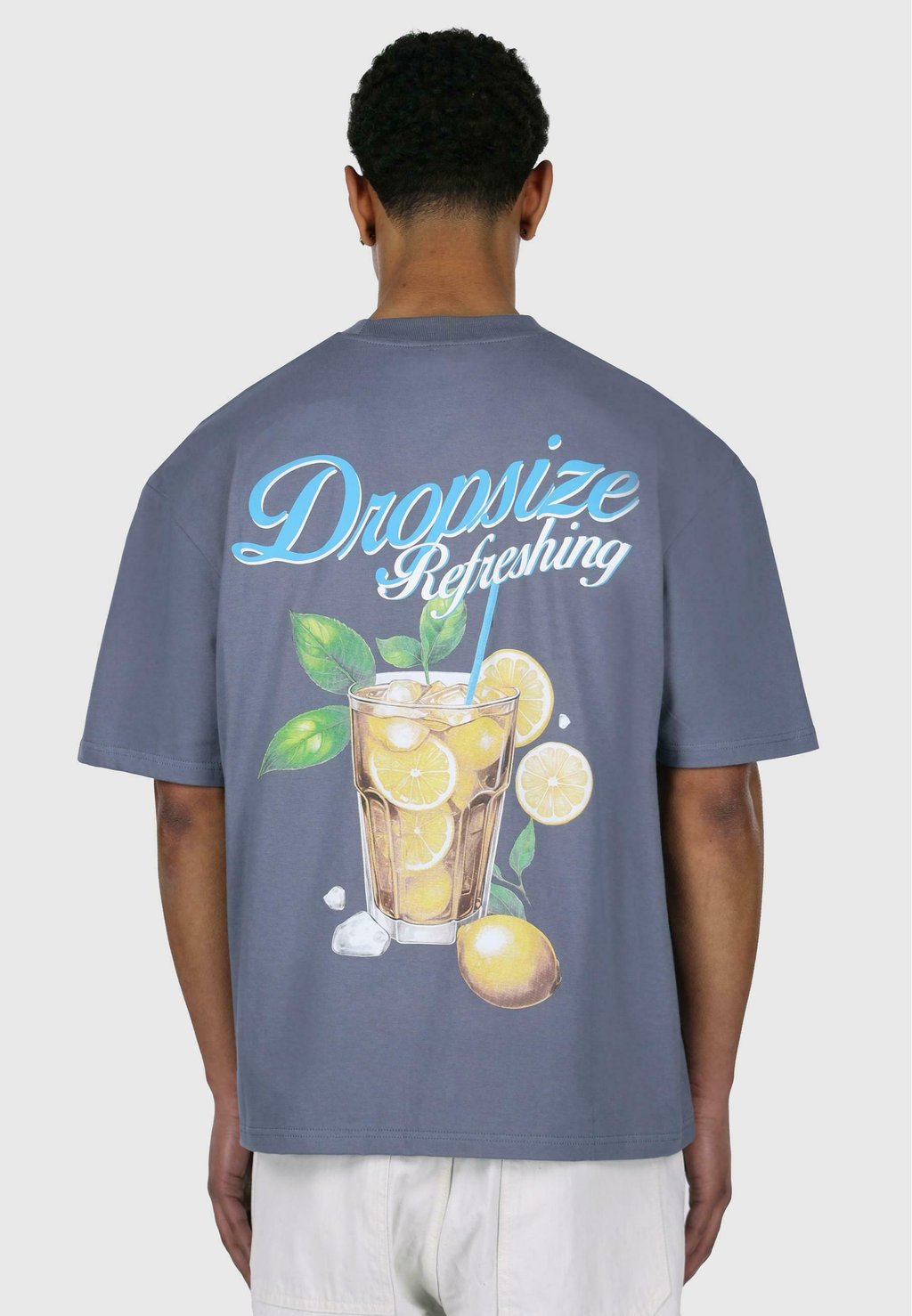 

Футболка с принтом HEAVY ICE TEA Dropsize, серый