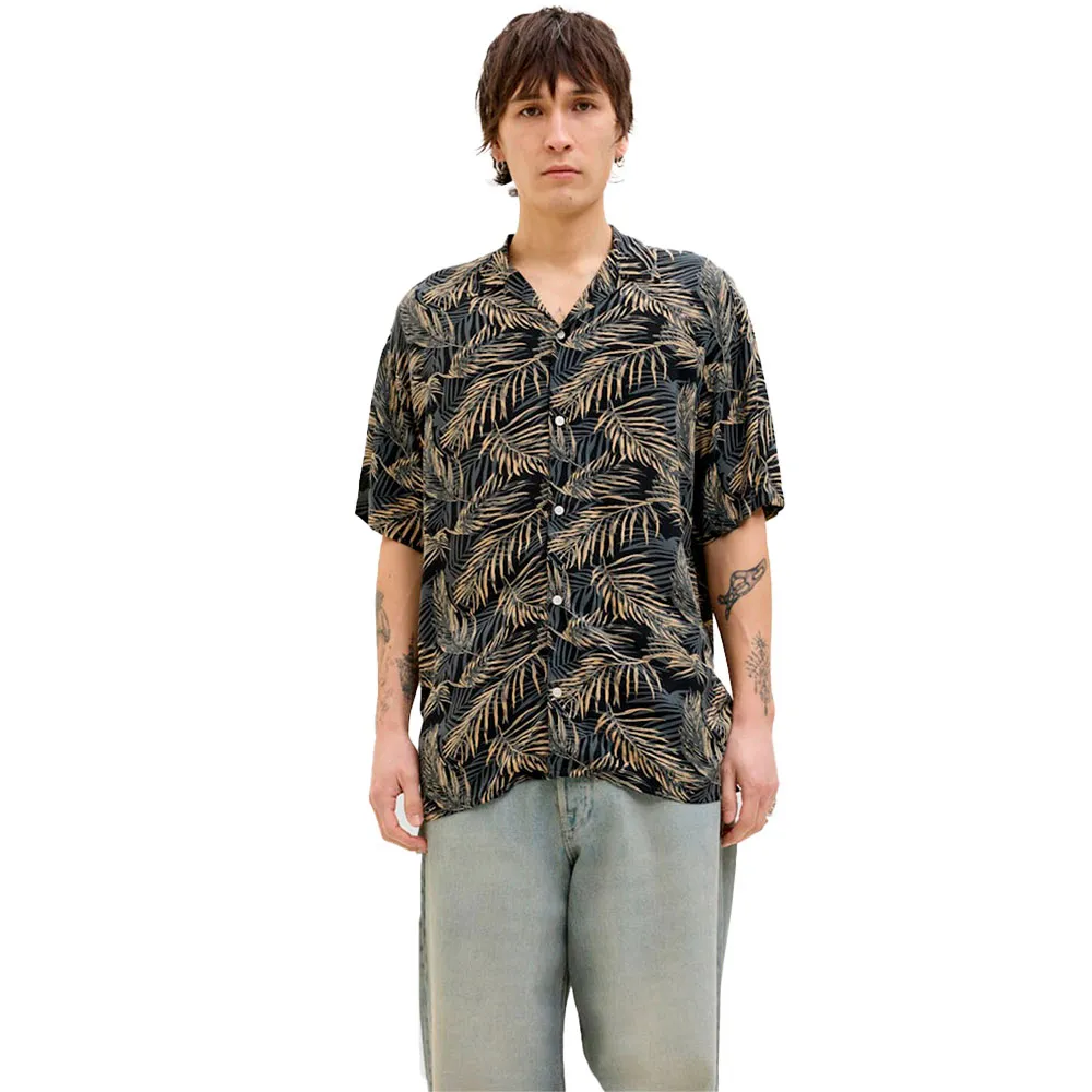 

Рубашка с коротким рукавом Jack & Jones Jeff Tropical Aop Resort, черный