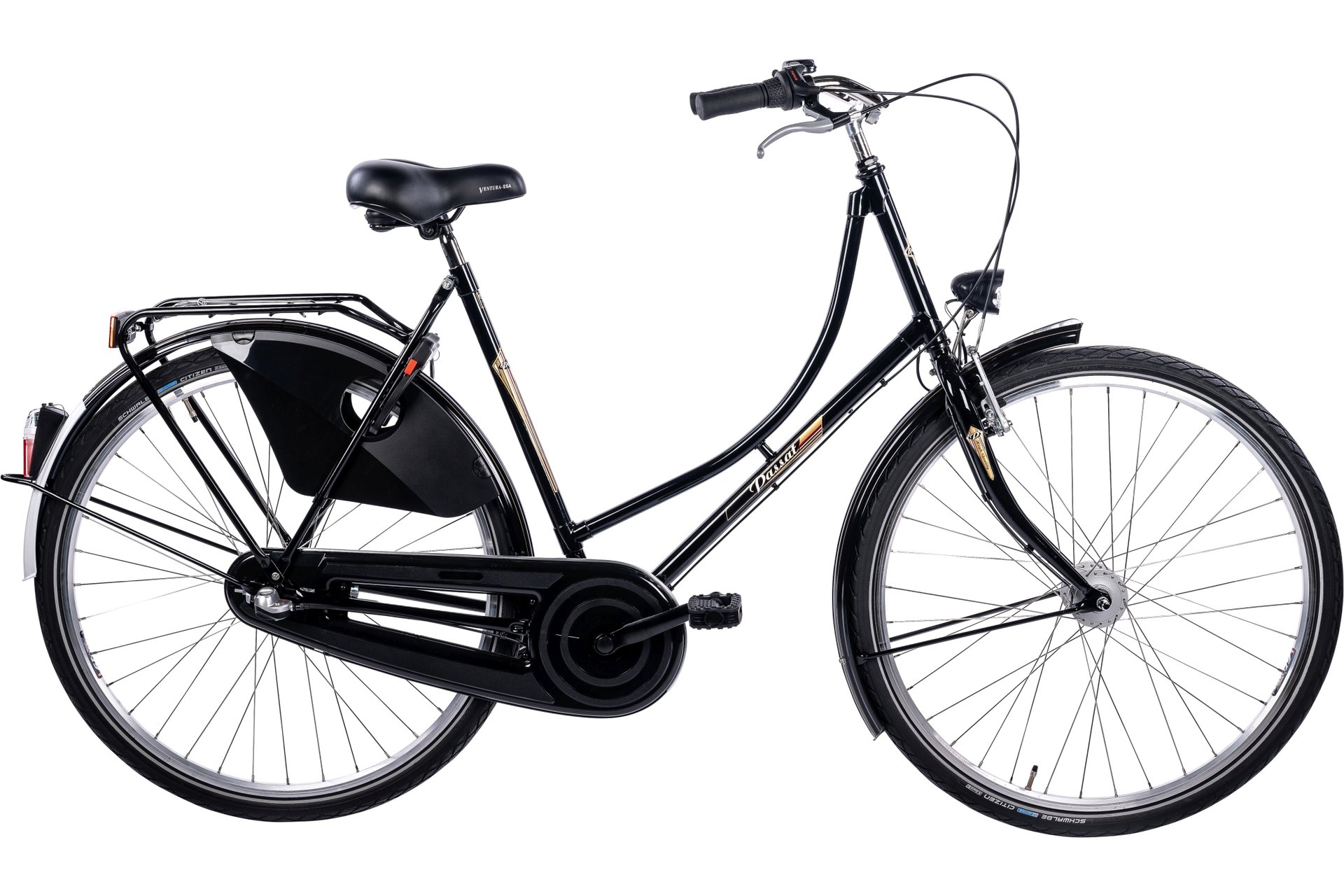 

Городской велосипед Passat Classic 7 ND - 28 дюймов - Doppelrohr - 2024, цвет Schwarz|schwarz