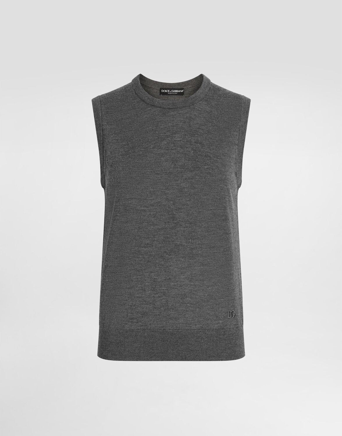 

Кашемировый пуловер Dolce & Gabbana, серый