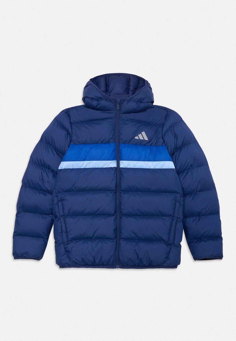 

Зимняя куртка Adidas Performance JACKET JUNIOR UNISEX, Dark Blue/Team Royal Blue/Glow Blue/Blue