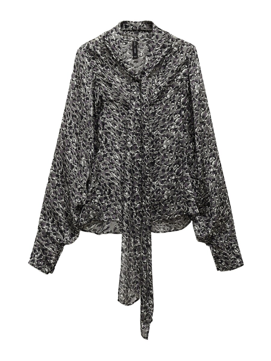 

Блуза MANGO, Black