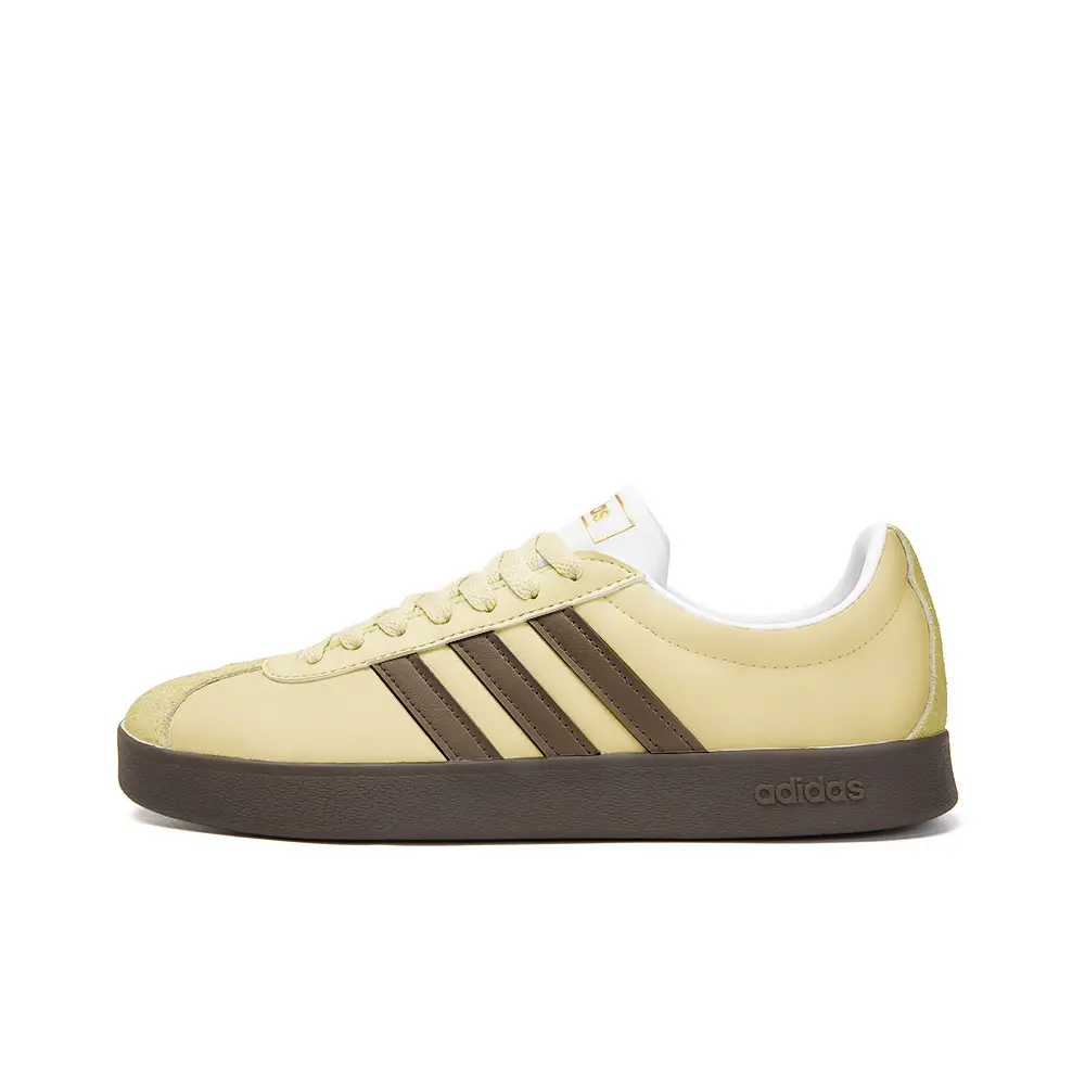 

Кроссовки adidas VL Court 2.0 Skateboarding Shoes Unisex Low-top Yellow/Brown, желтый