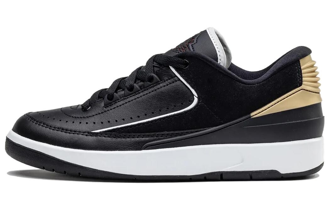 Jordan Air Jordan 2 Винтажные баскетбольные кроссовки женские, Black
