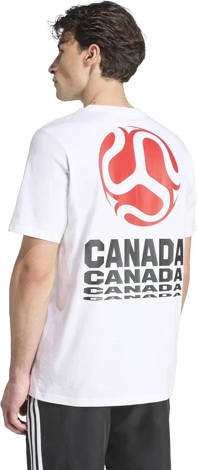 Футболка adidas Canada World Cup 2026, белый