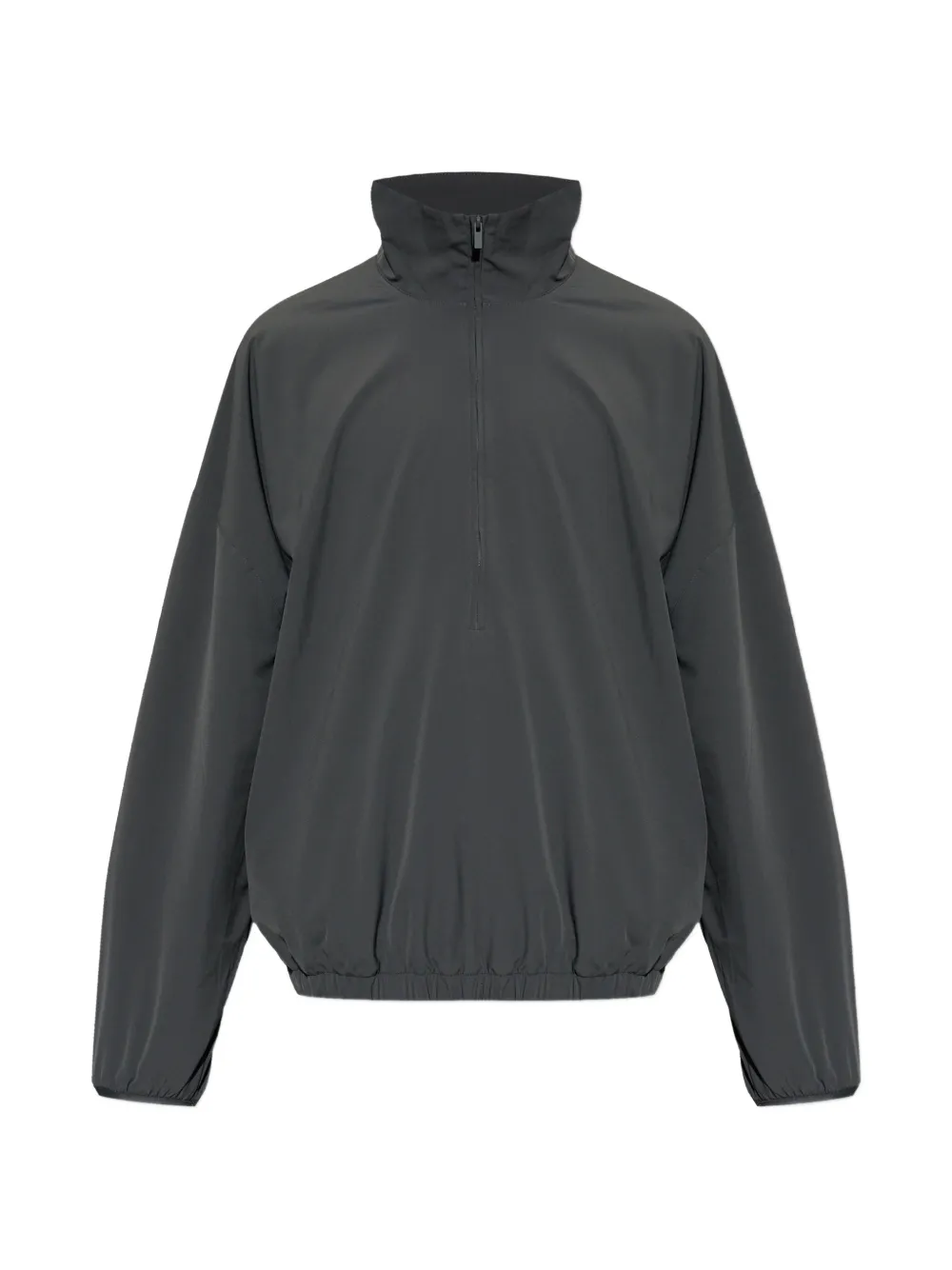 Свитшот с полу-молнией Fear Of God Essentials, серый