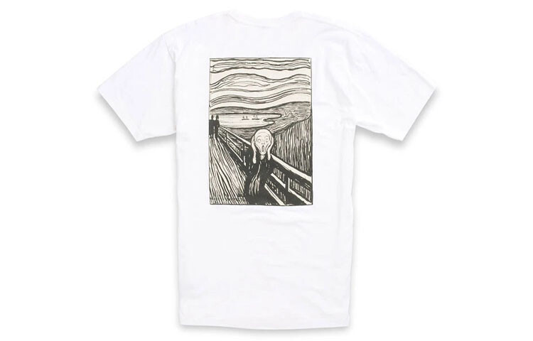 

Футболка X MoMA Munch унисекс белая Vans, белый