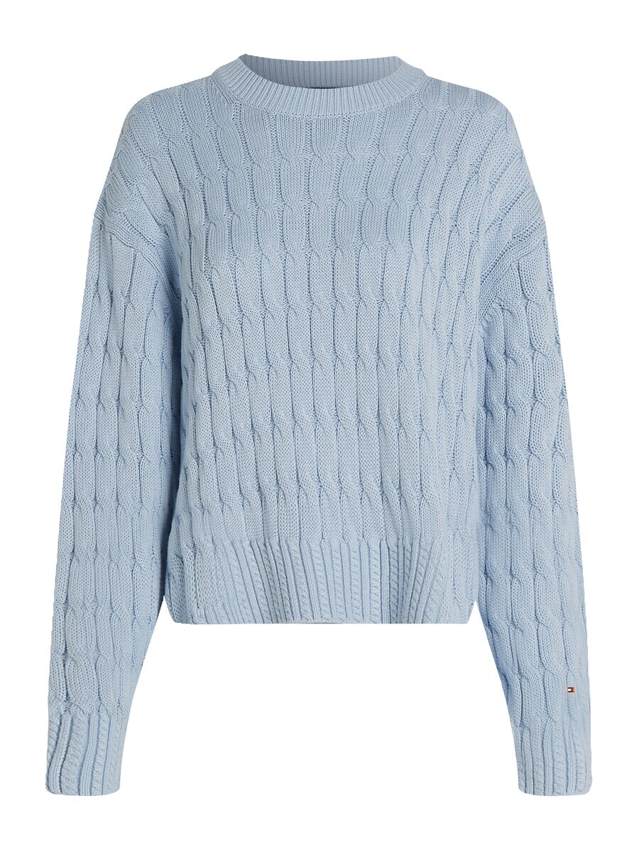 

Базовый свитер TOMMY HILFIGER Sweater, светло-синий