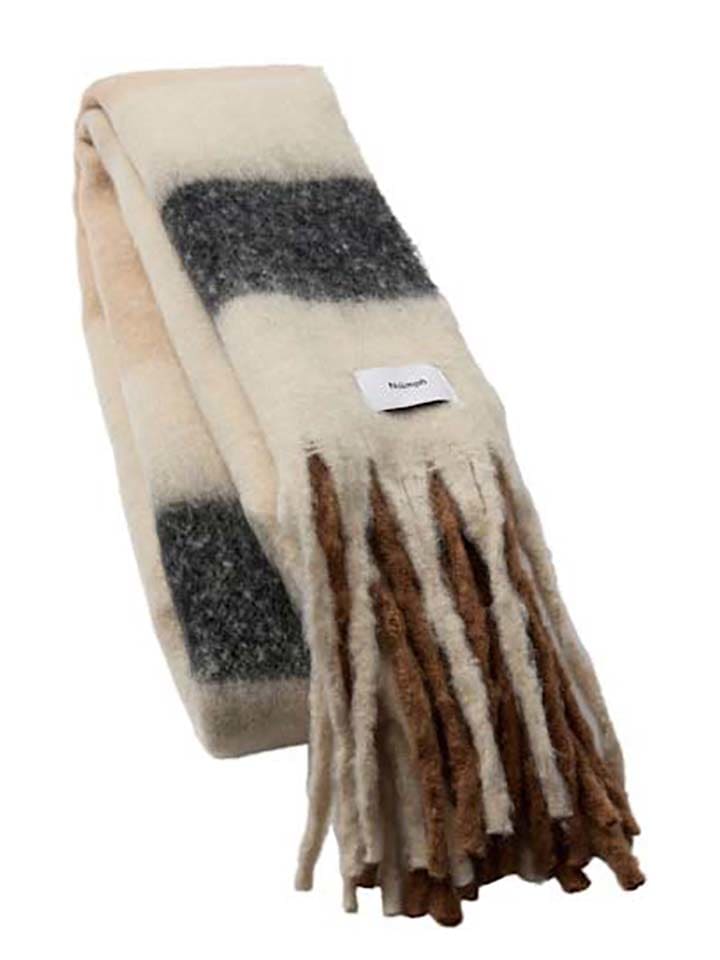 

Шарф NÜMPH, цвет beige - (l)176 x (b)49 cm