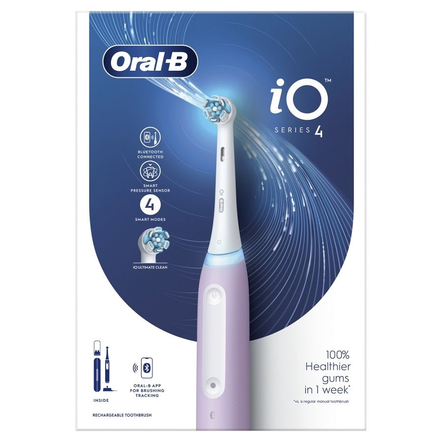 

Oral-B iO4 Lavenderэлектрическая зубная щетка, 1 шт.