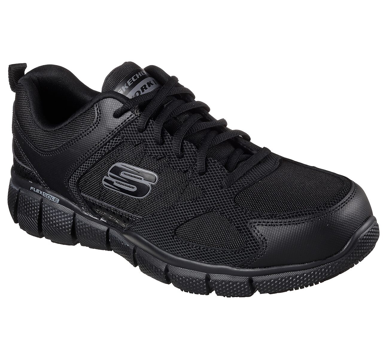 

Низкие кроссовки Skechers Sicherheitshalbschuh Telfin SANPHET, черный