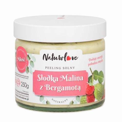 

Naturolove, Солевой пилинг, сладкая малина с бергамотом, 300г Naturolove By Wzorcownia Kosmetyków